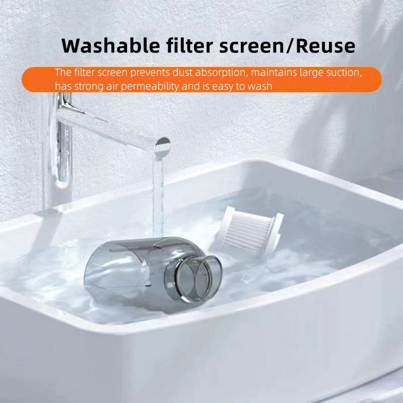 SR Cyclone-Pro Cordless Vacuum – 120W High-Power Handheld Cleaner for Car, Home & Office