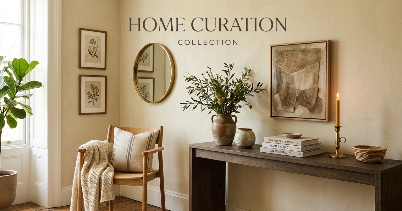 Home Curation: Organizers & Hacks