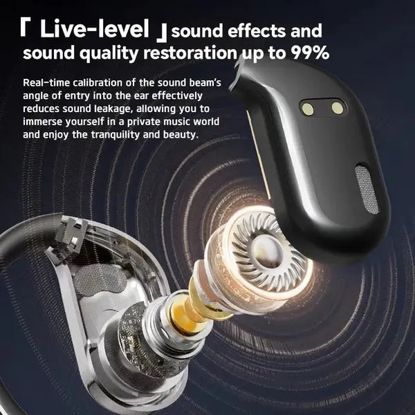 SR Global-Link AI Translator – Smart 144-Language Real-Time Earbuds with 6-Mic Noise Cancellation