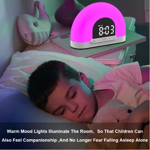 SR Luxe Sunrise Alarm Clock – Smart Wake-Up Light & RGB Mood Lamp