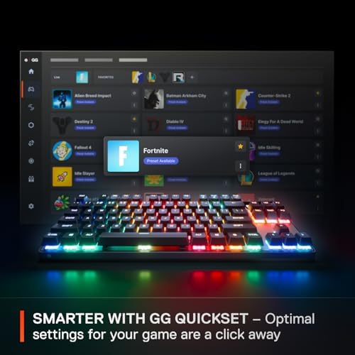 teelSeries Apex Pro TKL Gen 3 - OmniPoint 3.0 HyperMagnetic Gaming Keyboard