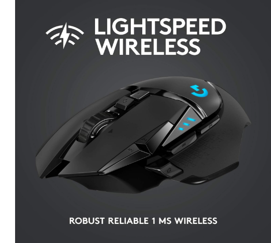 Logitech G502 Lightspeed Wireless Gaming Mouse - RGB