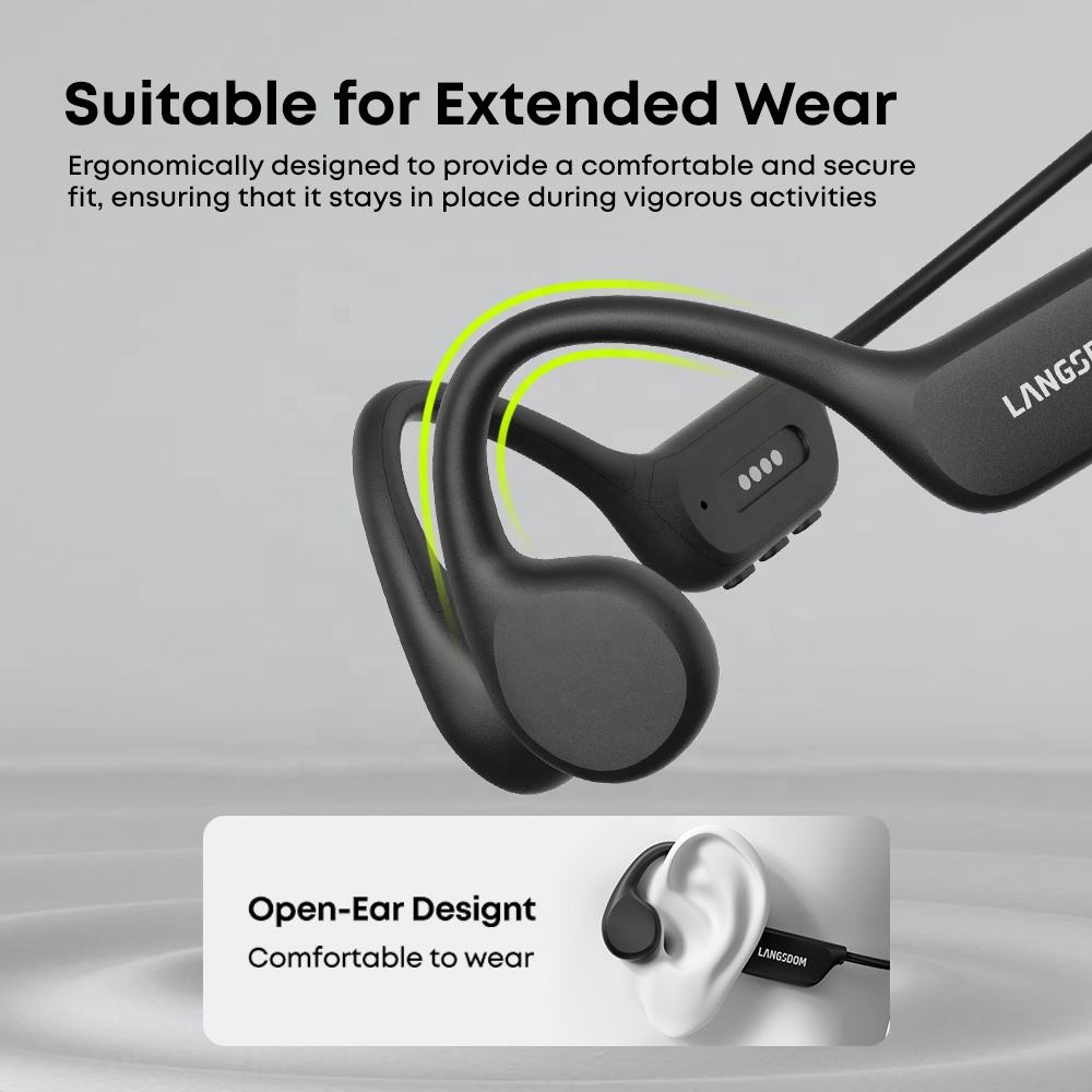 SR Aqua-Pro Bone Conduction Swimming Headphones – IPX8 Waterproof, 32GB MP3 & Bluetooth 5.4