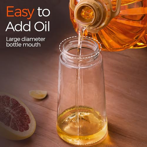 YARRAMATE Dual-Function Olive Oil Sprayer & Pourer Bottle